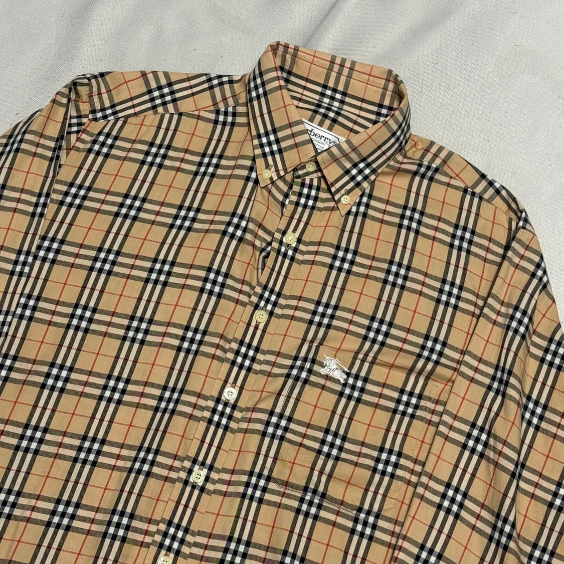 L 버버리 노바체크 셔츠 상품이미지1