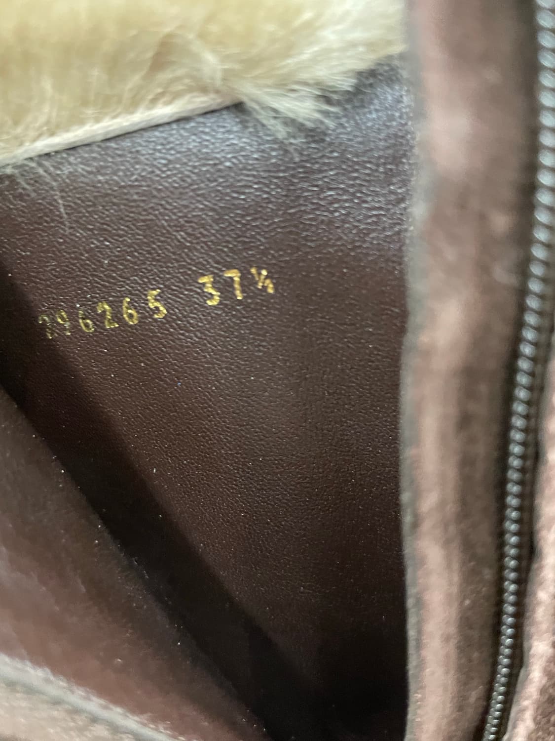 구찌 마이크로구치시마 스웨이드 롱부츠 EU37.5 (gr-3759) 상품이미지7