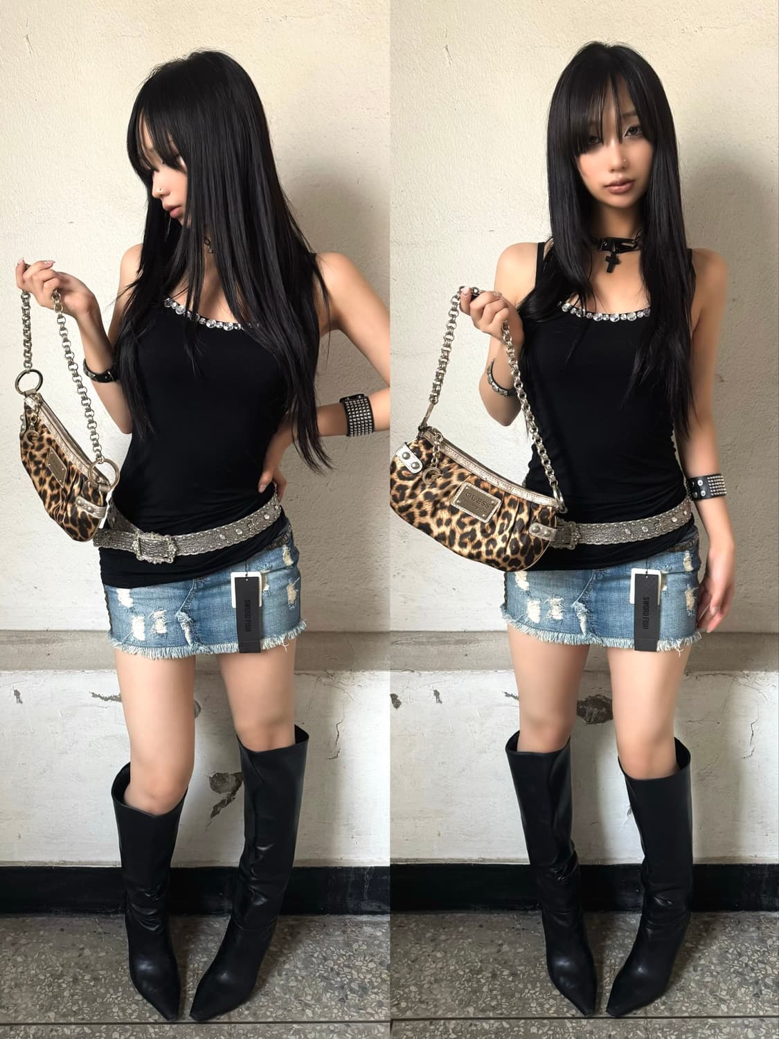 Cubic back butterfly top 상품이미지4