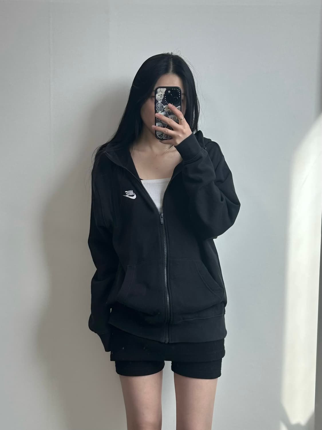 나이키 퓨추라 블랙 후드집업 상품이미지1