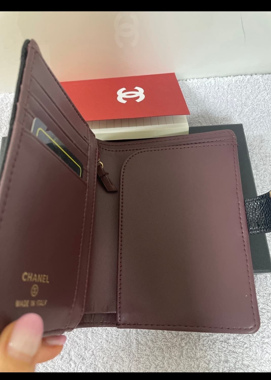 샤넬여권지갑겸 다이어리 상품이미지2