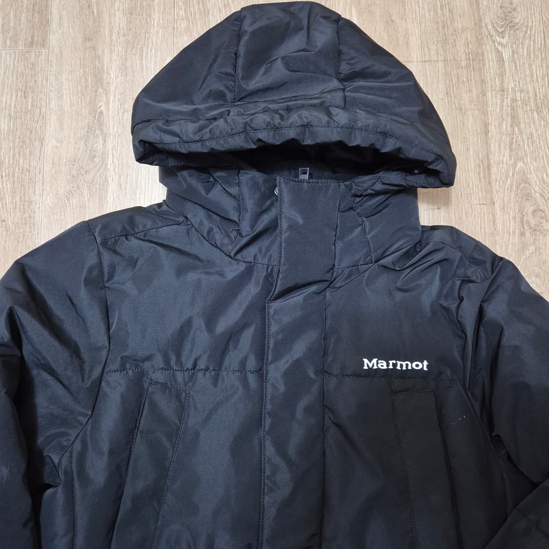 마모트 여성 옴니히트 벤치 후드 롱패딩 점퍼 상품이미지2