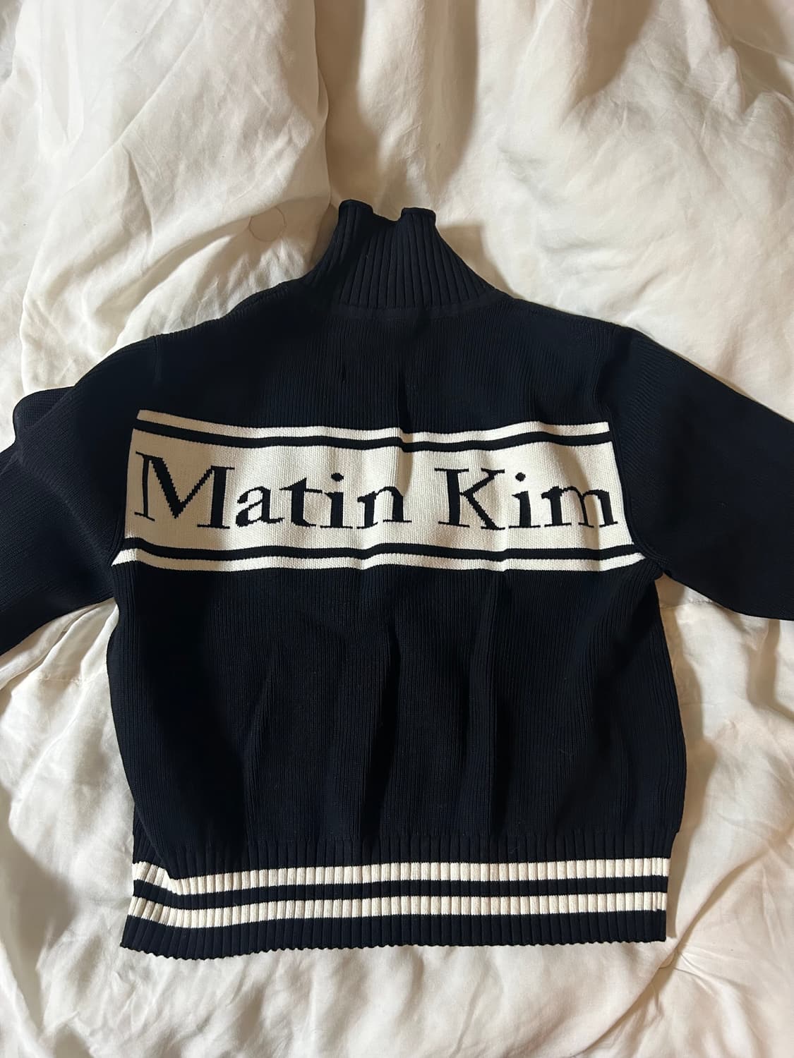 마뗑킴 니트 집업 s 상품이미지1