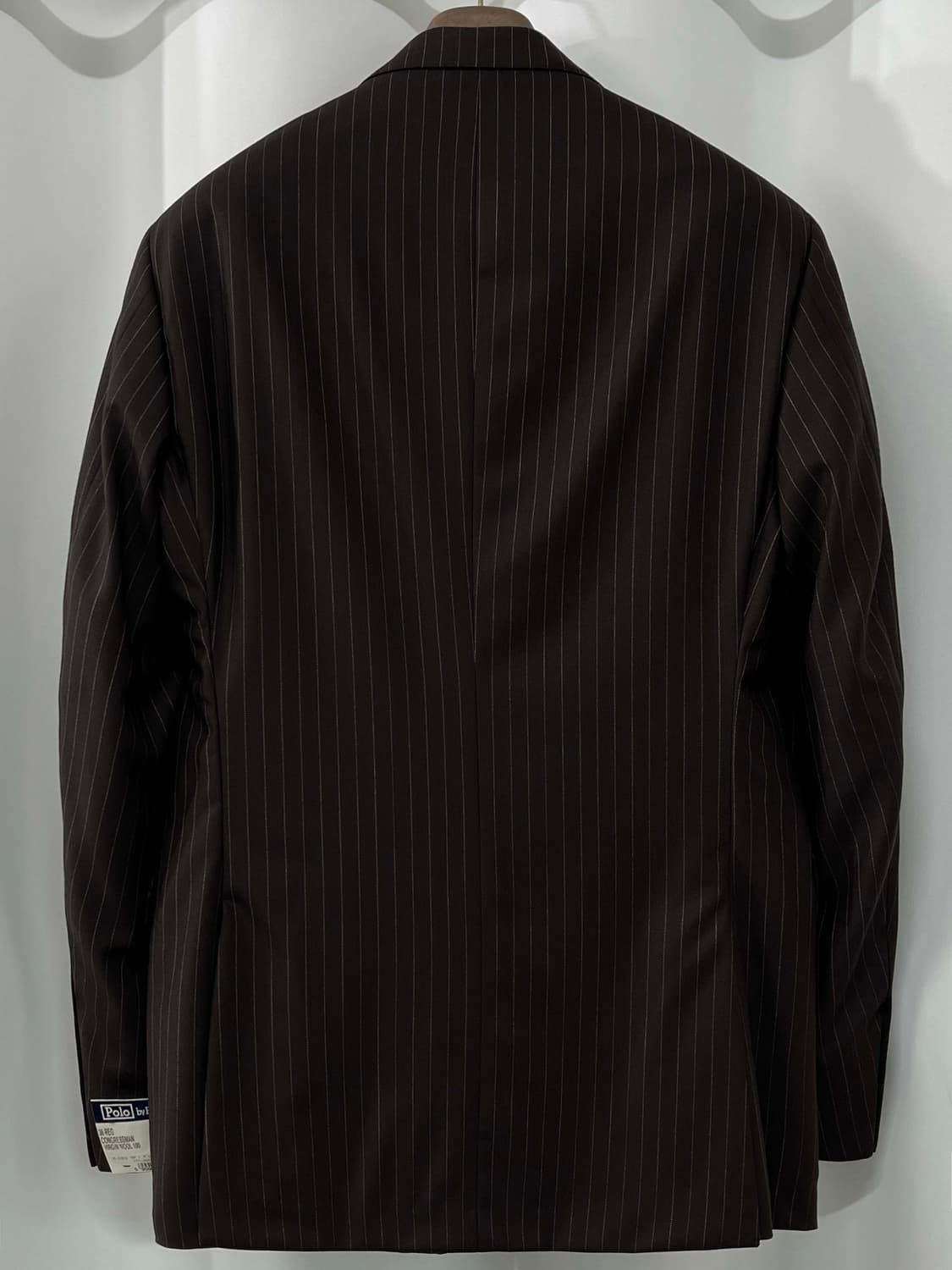 폴로 랄프로렌 꼬르넬리아니 이태리 콩그레스맨 핀스트라이프 버진울 수트자켓 상품이미지2