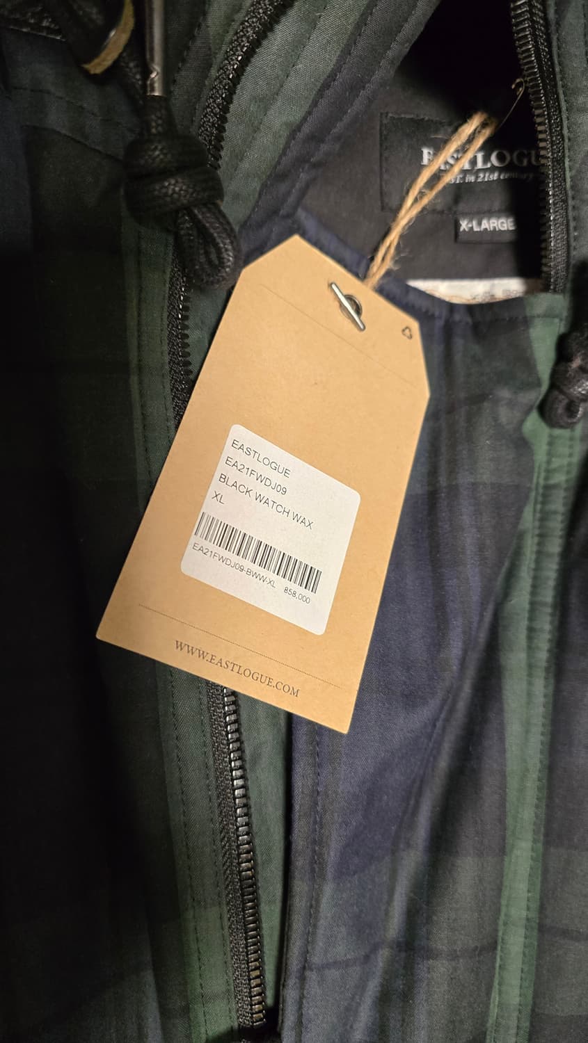 이스트로그 N3B SHORT DOWN BLACK WATCH WAX XL 상품이미지6