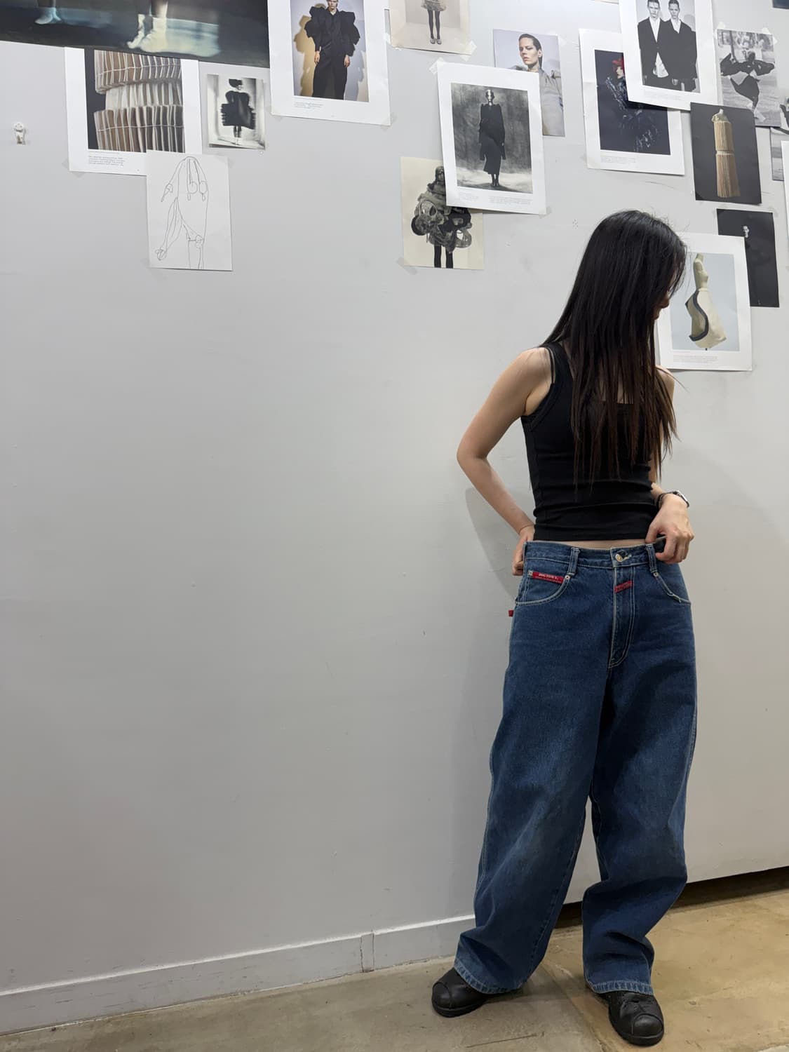 도그타운 와이드 올드스쿨 무드 데님팬츠 상품이미지3