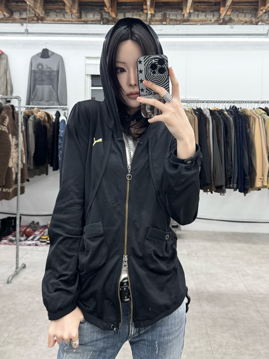 푸마 투웨이 후드 집업 상품이미지7