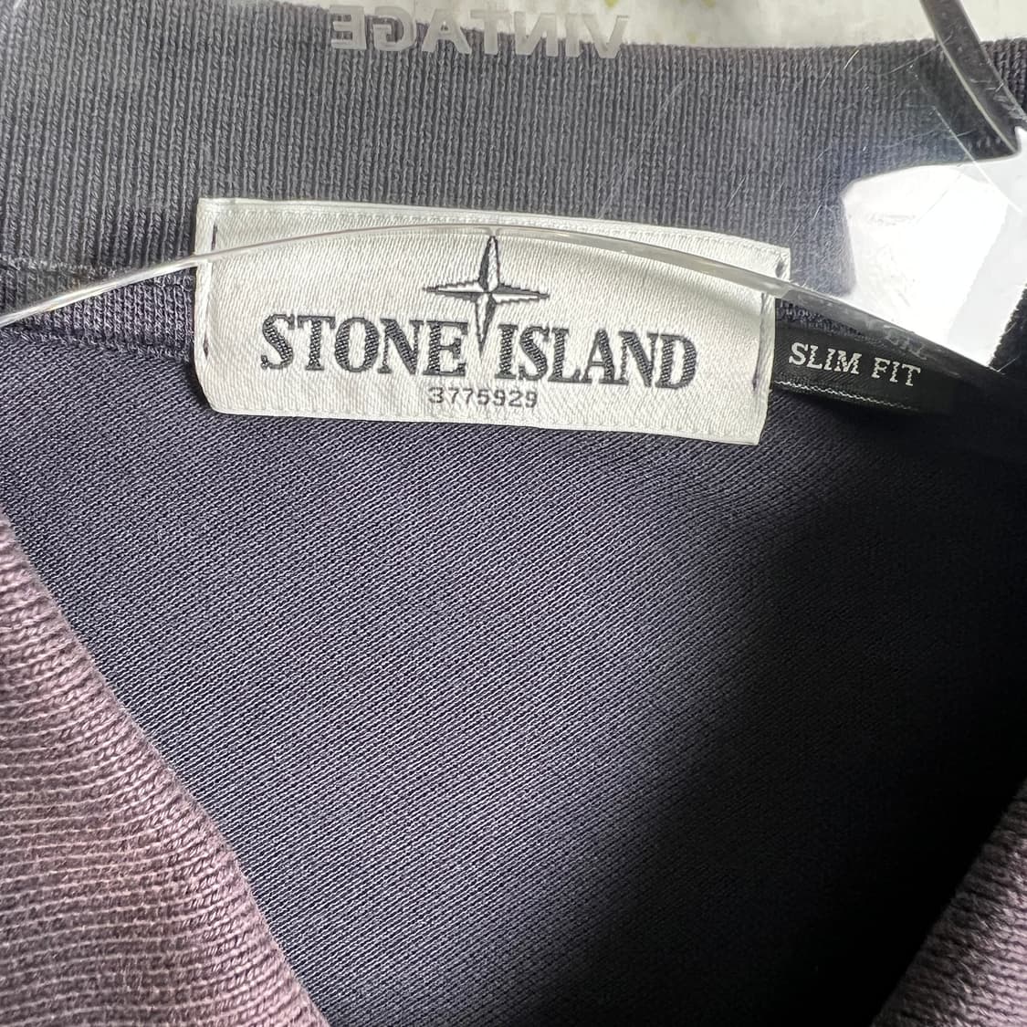 스톤아일랜드 스트레치 코튼 피케 슬림핏 반팔 폴로 셔츠 L 상품이미지3