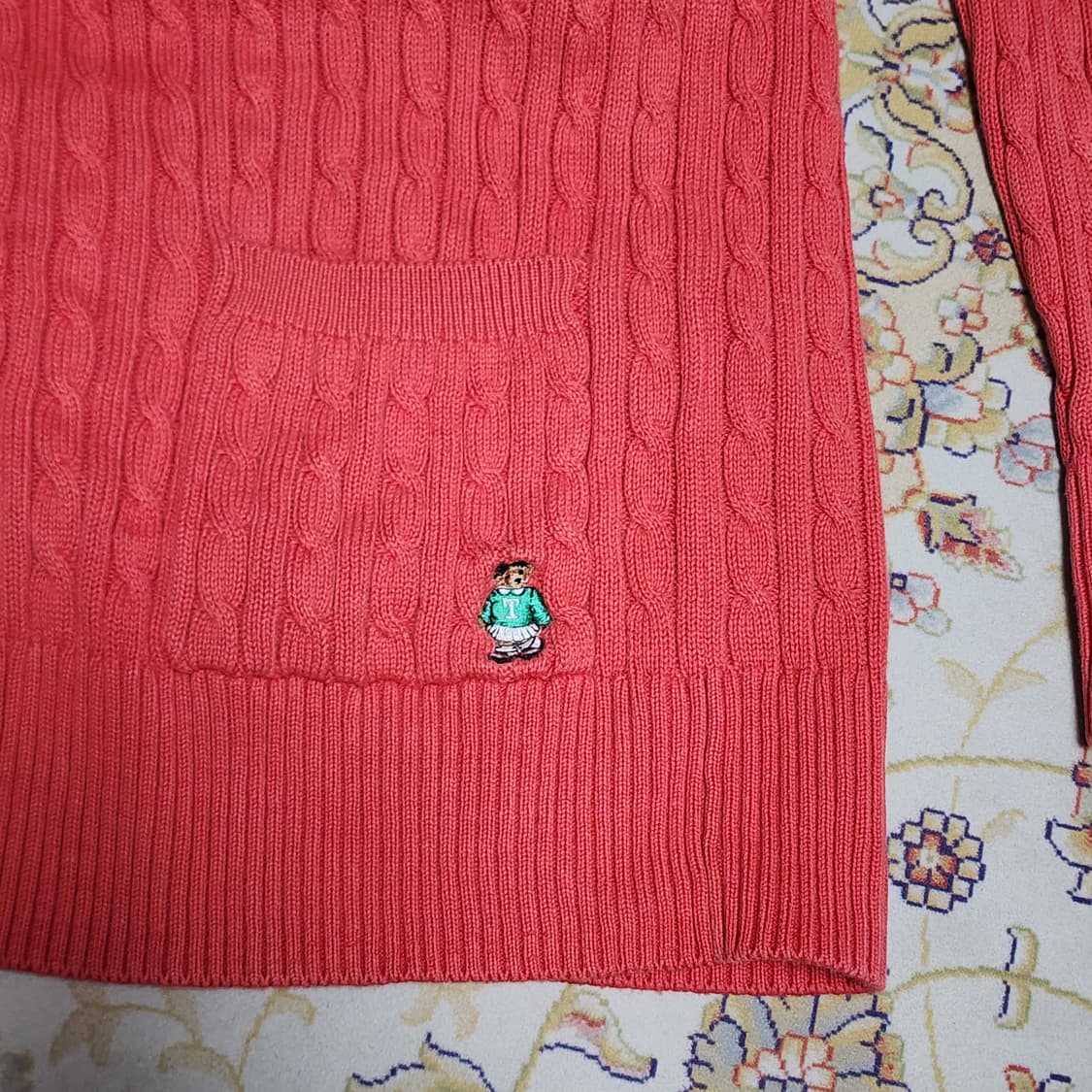 티니위니 코튼 케이블 니트 가디건
S 상품이미지3