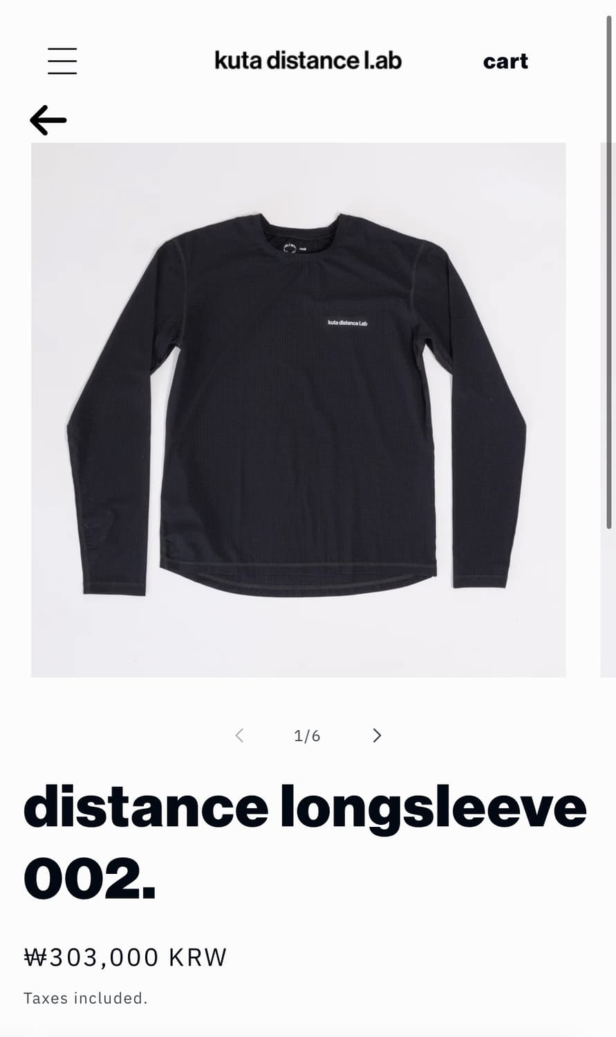 Kuta disntace lab 롱슬리브 002 M 상품이미지1
