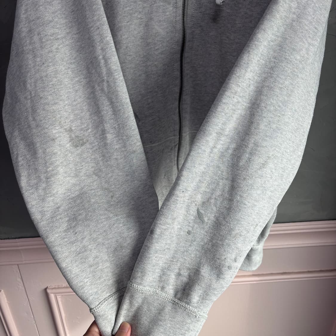 폴로 랄프로렌 써멀 후드집업 멜란지 그레이 상품이미지5