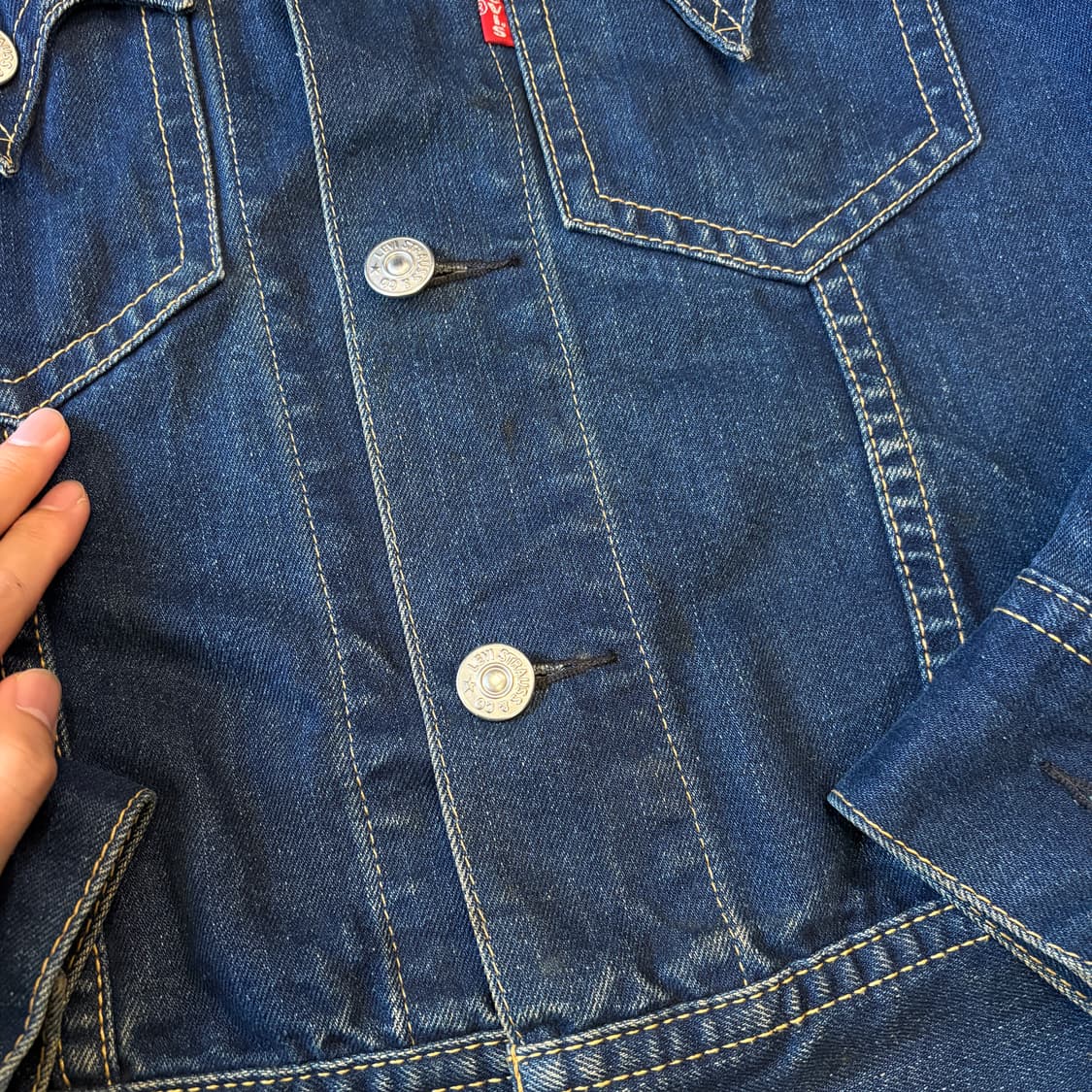 리바이스 정품 데님 타입 1 자켓 상품이미지7