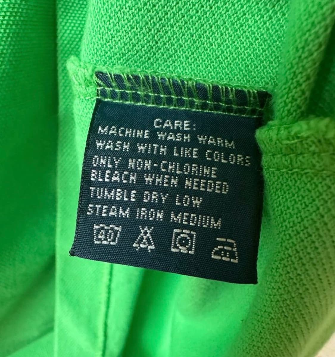 폴로랄프로렌 반팔 카라티 그린 상품이미지5