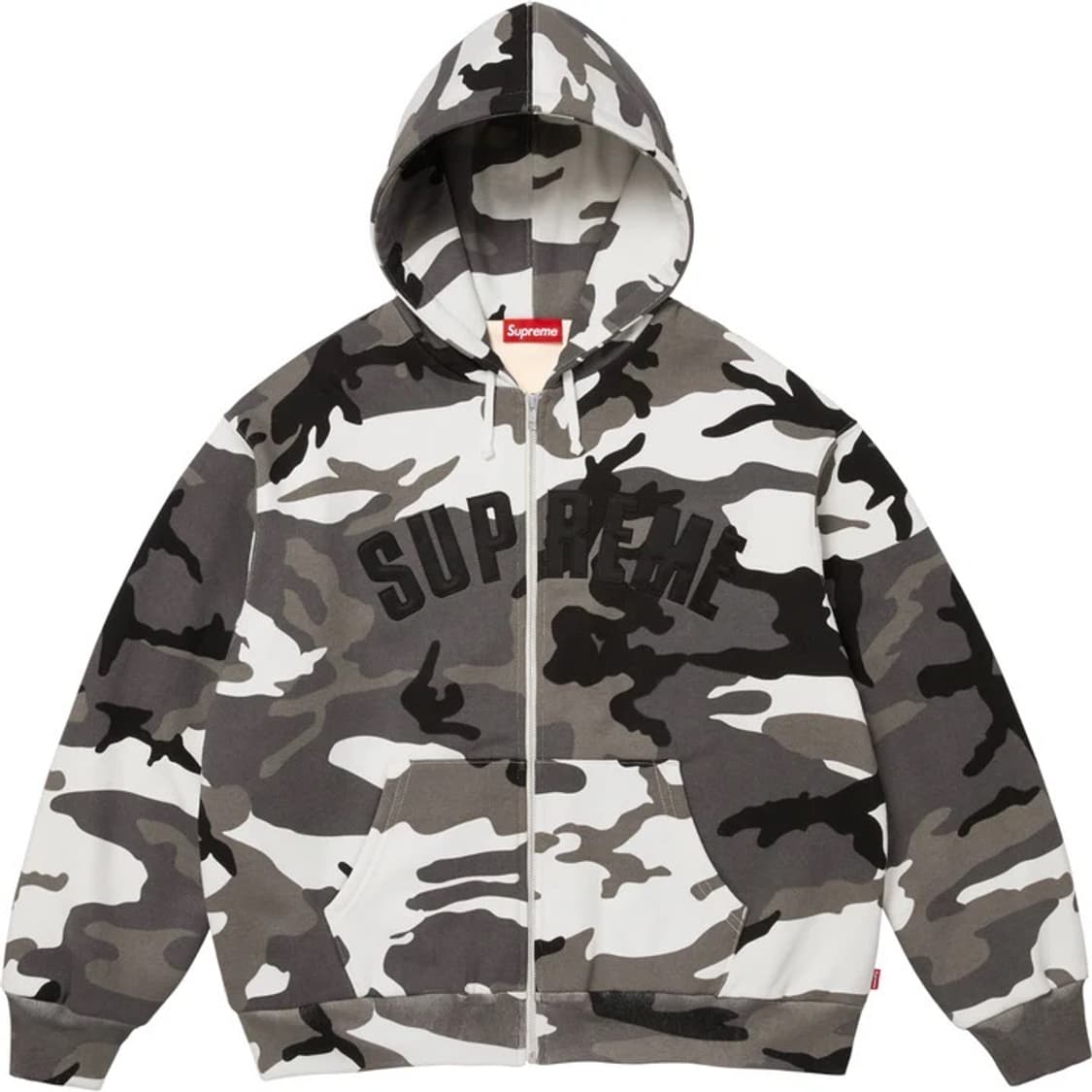 [S] 25FW 슈프림 아크써멀 후드집업 스노우카모 상품이미지1