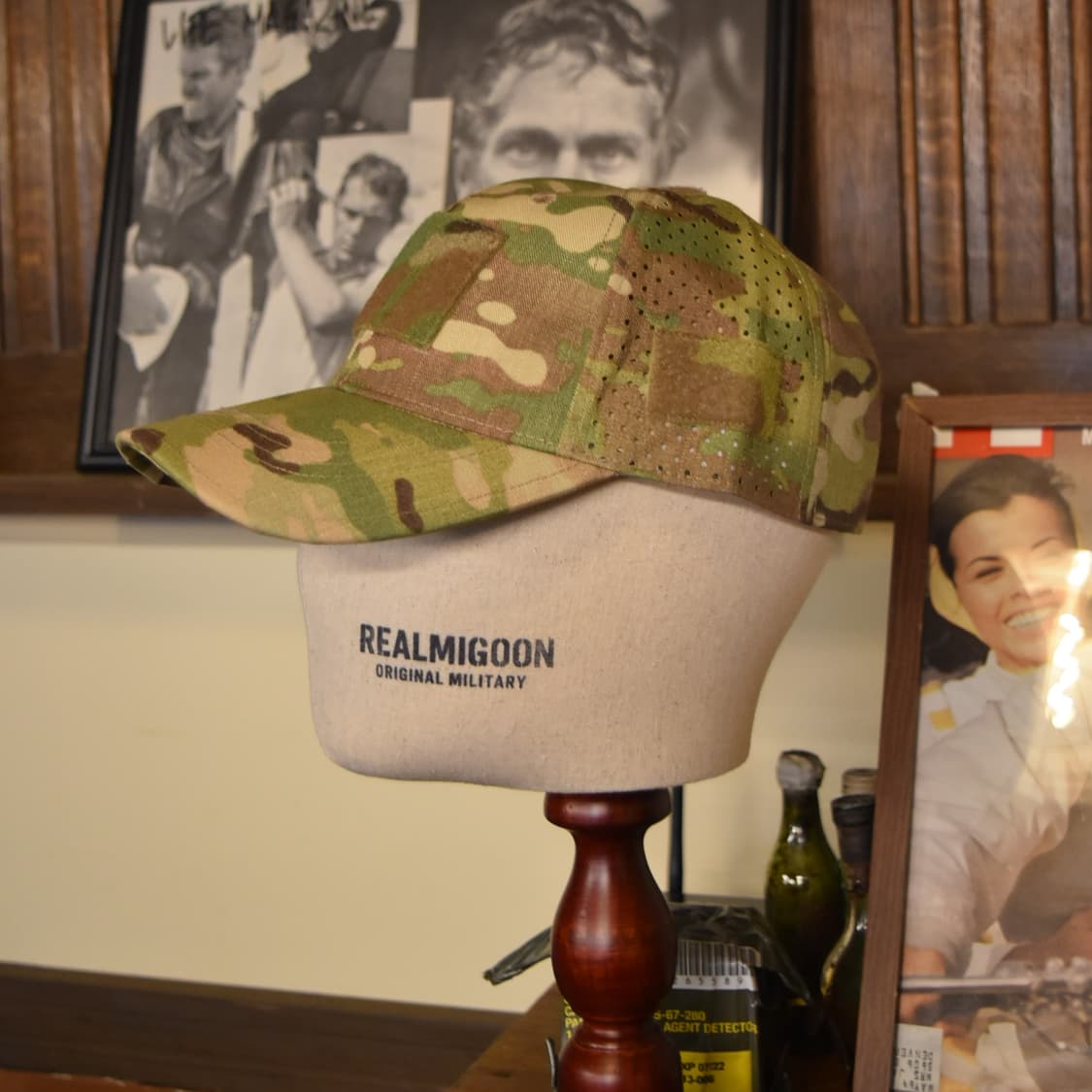 미군 멀티캠 전술 모자 상품이미지2