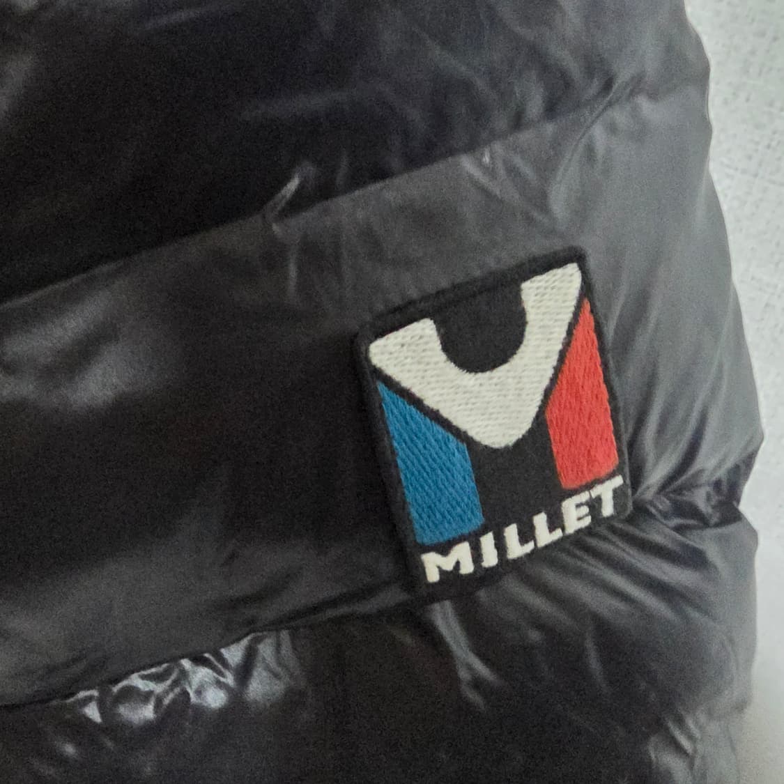 [M] LMC x 밀레 콜라보 광택 푸퍼 패딩 블랙 (1 상품이미지3