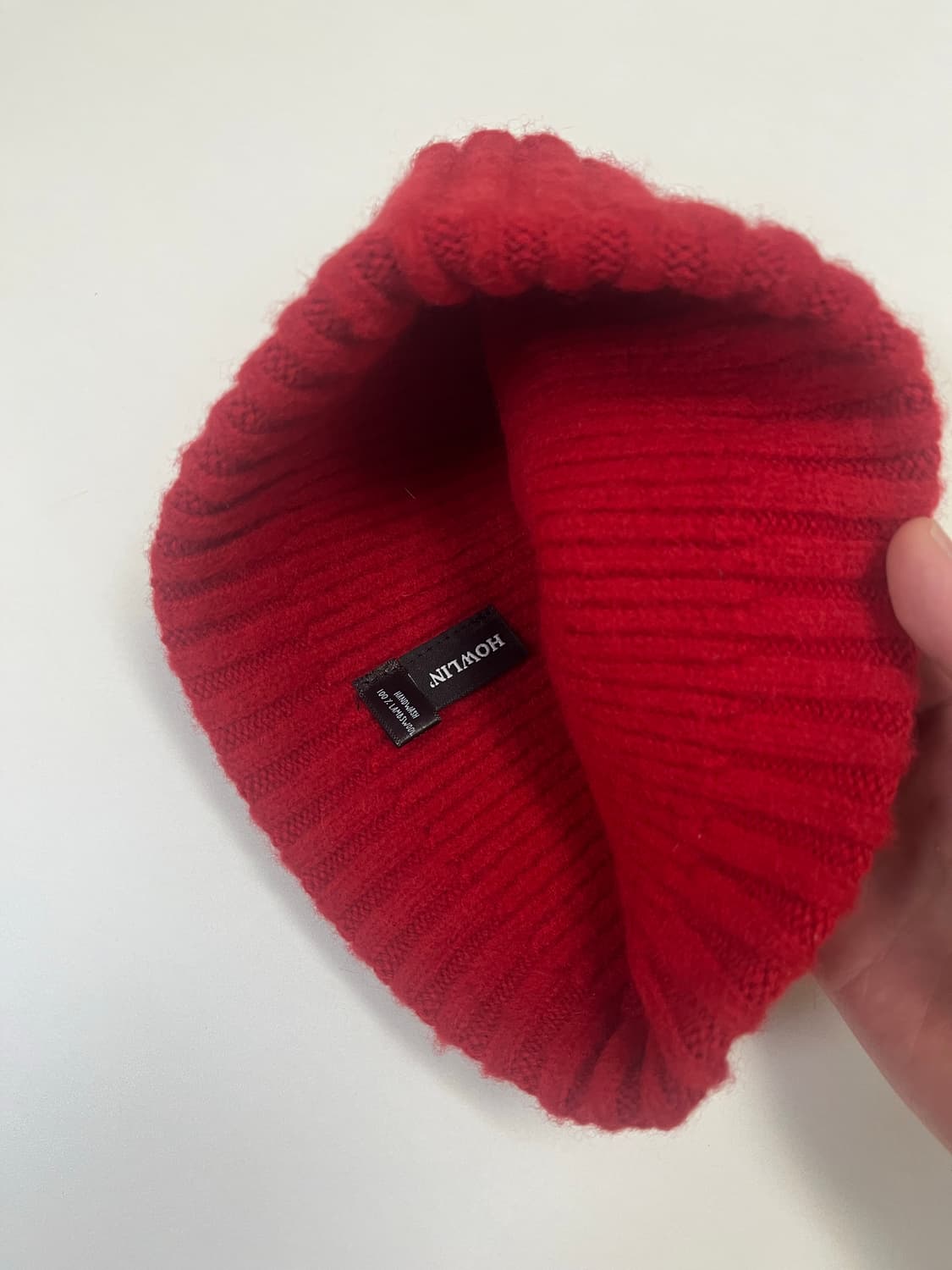 [F]하울린 킹제이미 햇 비니 (레드파이어 컬러) 상품이미지4