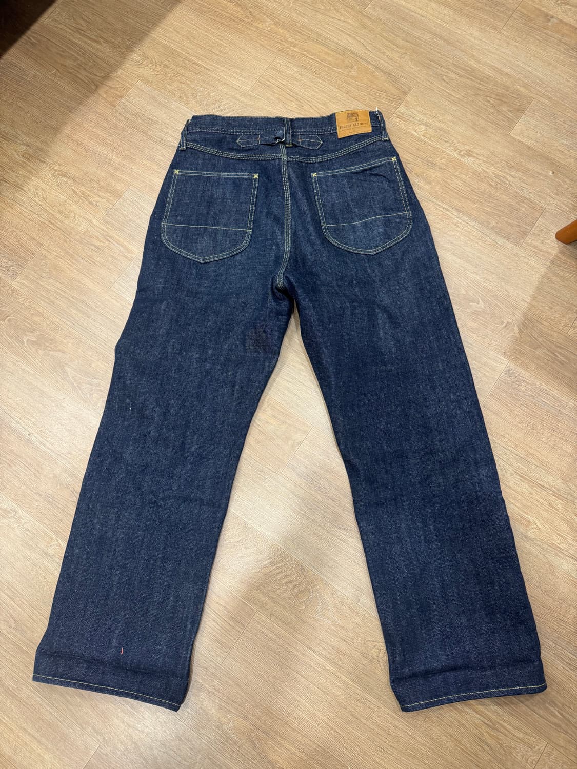 [32]트로피 클로딩1604 Waist Overall Dirt Denim 상품이미지2