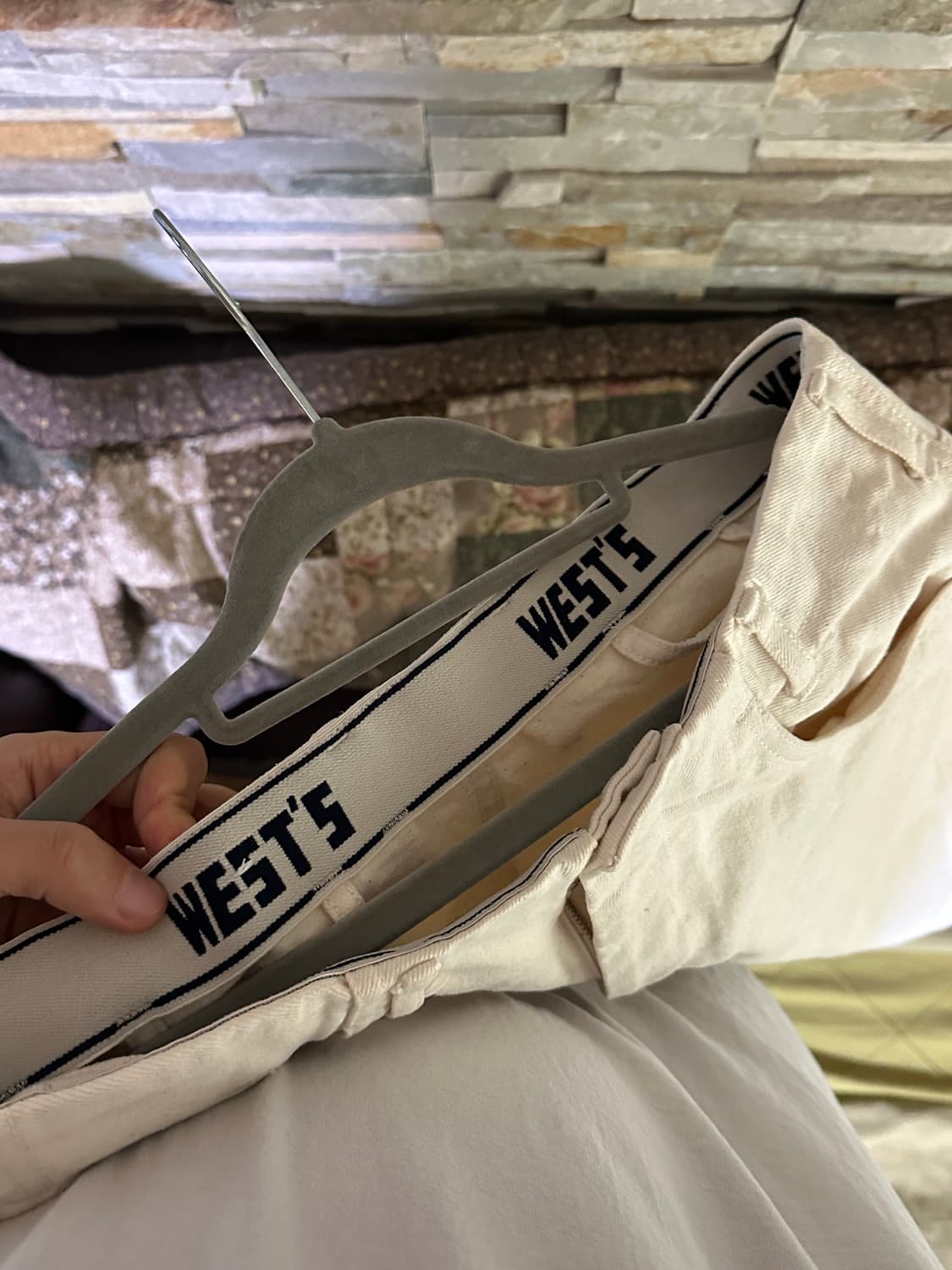 Westoveralls 아이보리 데님 상품이미지3