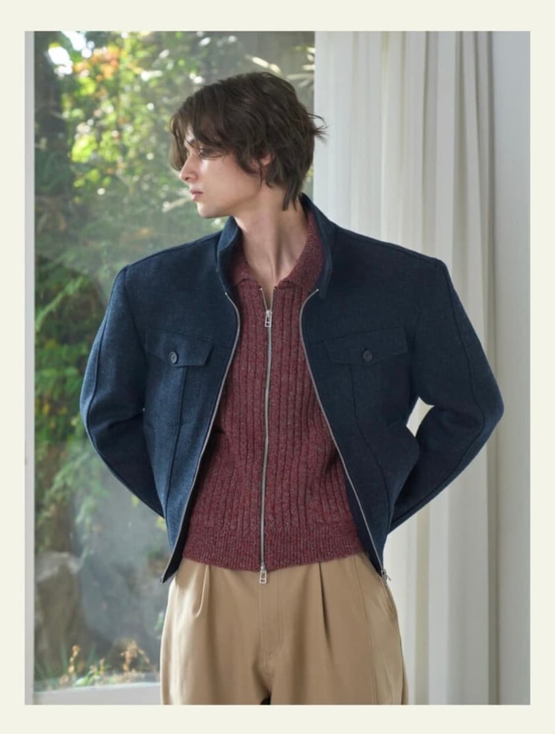 웨이비니스 해링턴 자켓 2사이즈 (구매) 상품이미지1