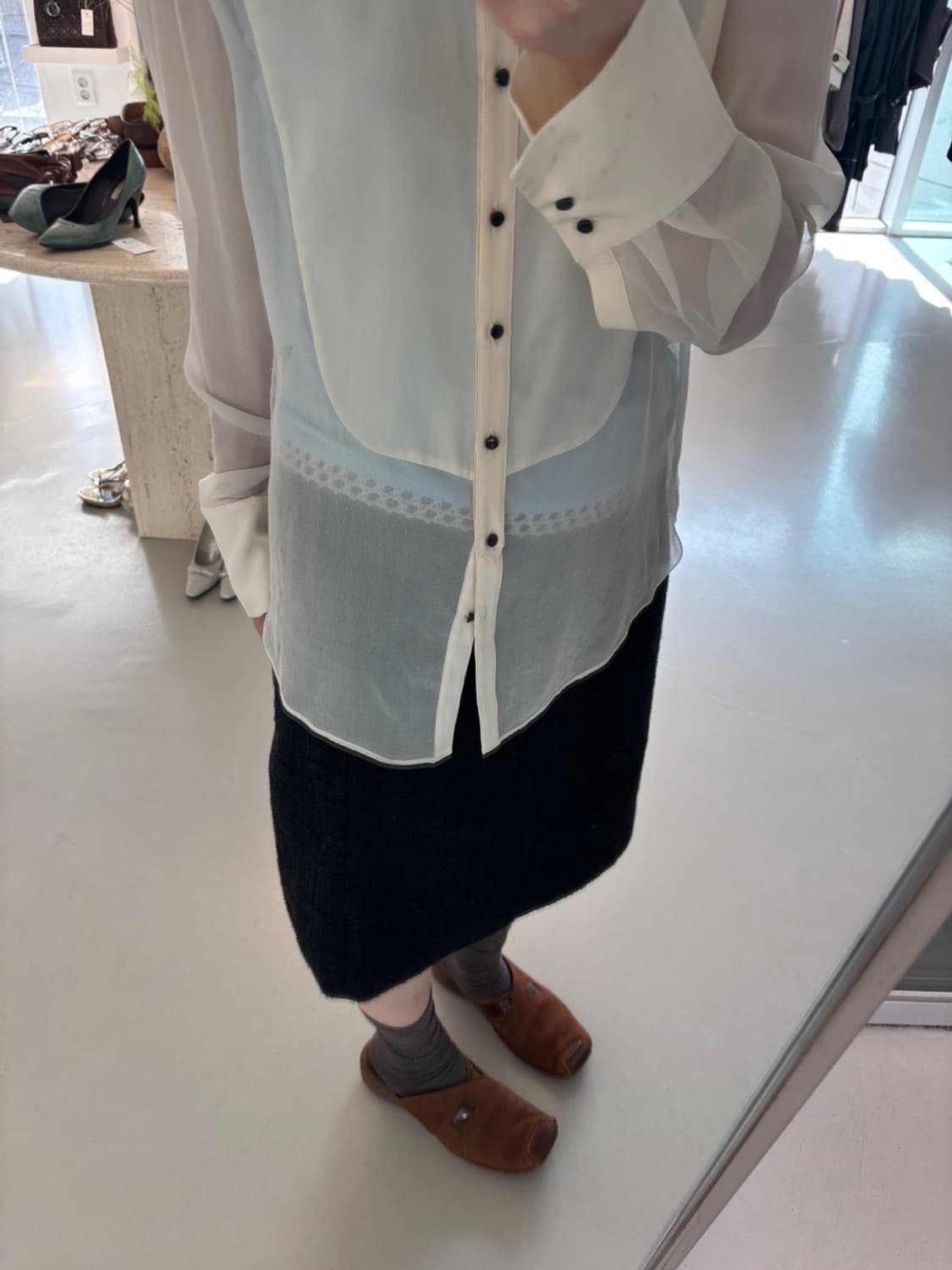 United Arrows Green Label Relaxing Skirt 상품이미지1
