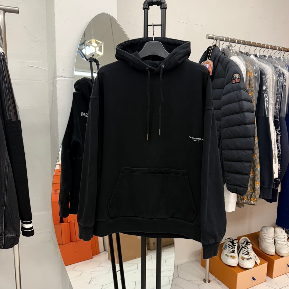 [54] 우영미 플라워 튤립 후드티 상품이미지2