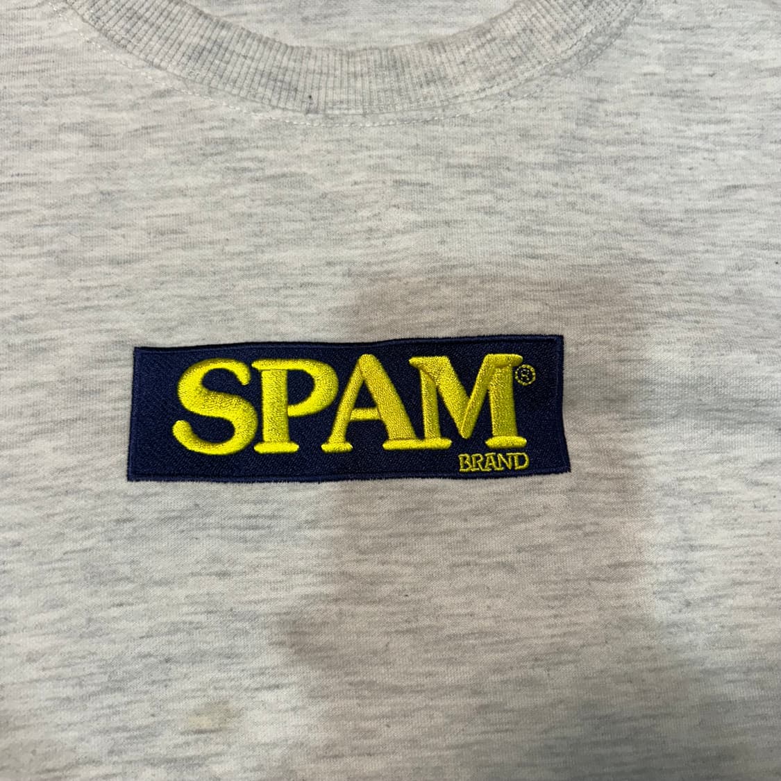[XL] 빈티지 스팸 자수로고 스웻셔츠 상품이미지3