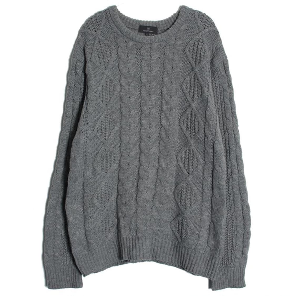 gray knit 상품이미지1