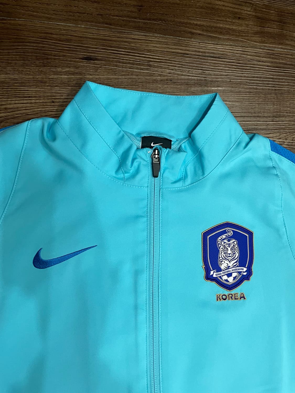 16-18 나이키 국가대표 스카이블루 우븐 국대 바람막이 상품이미지1