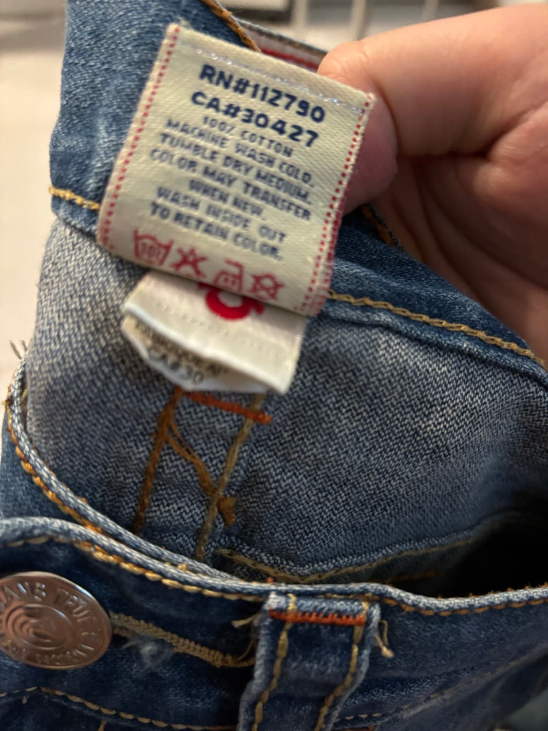 True Religion 트루릴리젼 레인보우 조이 32 상품이미지5