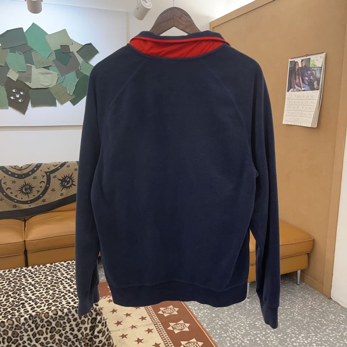 나이키 올드스쿨 레트로 00's 반집업 후리스 맨투맨 L C09536 상품이미지4