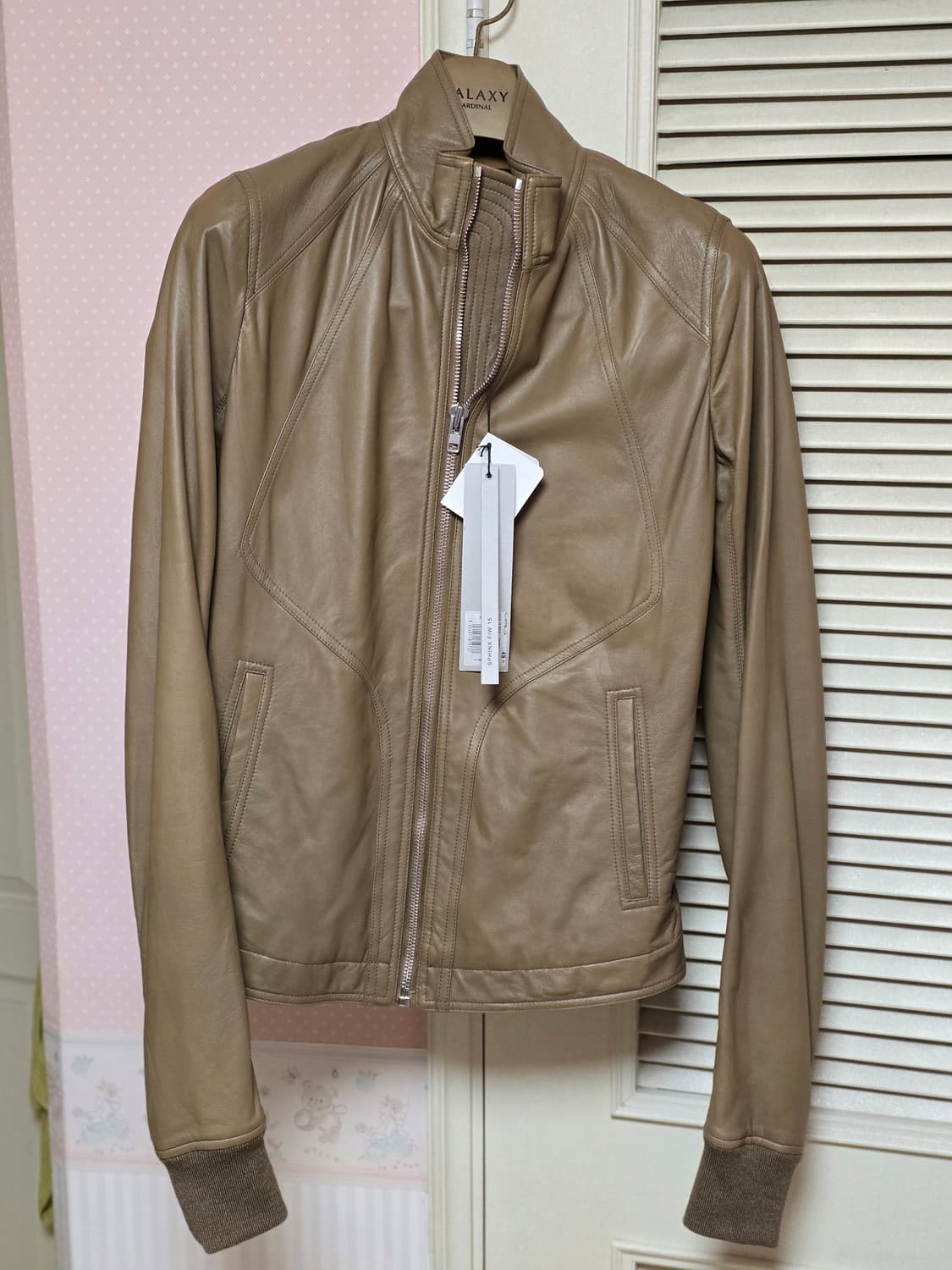 [희귀-명품/새상품] 릭 오웬스 스투지 램스킨 자켓 상품이미지1