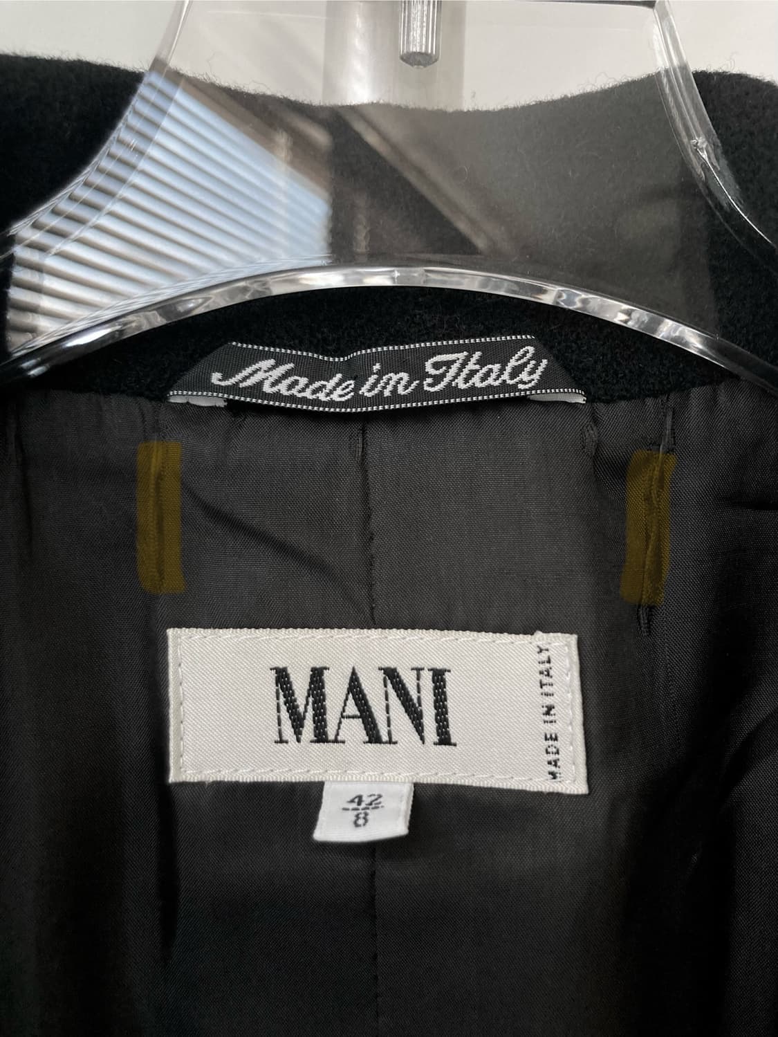 정품) MANI 마니 모100 여성 롱코트 더블코트 상품이미지3