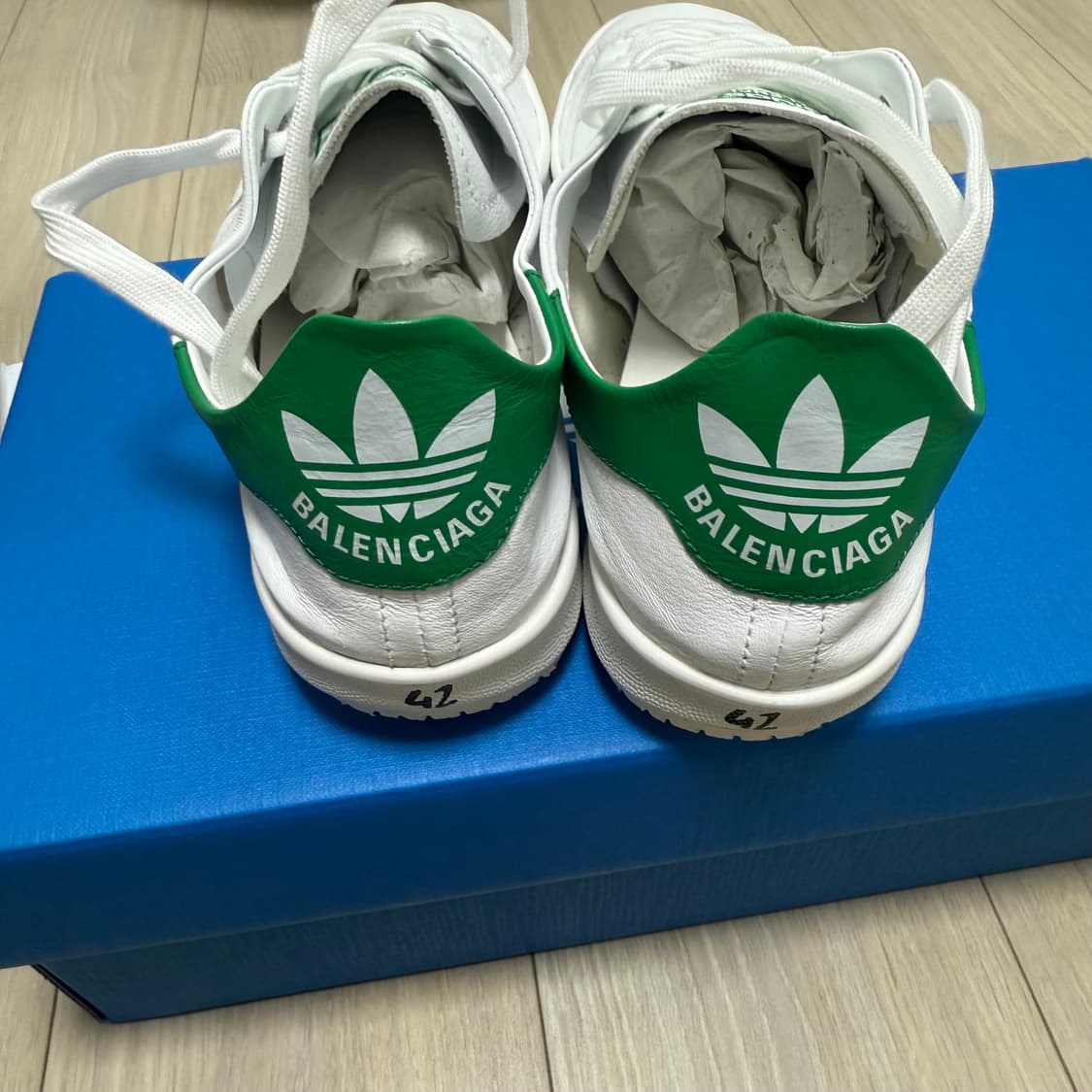 [42] 아디다스 발렌시아가 스탠스미스 화이트 상품이미지4