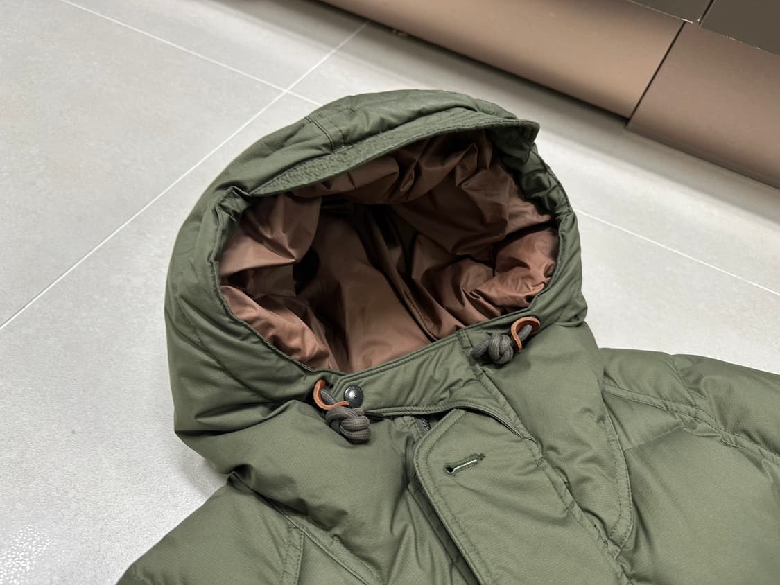 이스트로그 유틸리티 구스다운 파카 올리브 M 상품이미지2