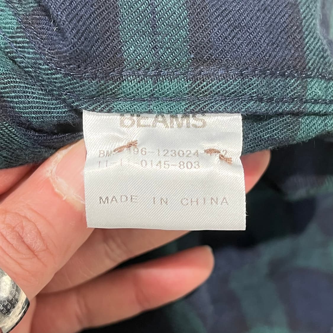 빔즈 워크 체크셔츠 s10867 상품이미지6