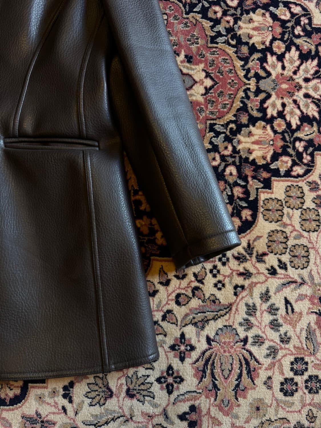 엠포리오 아르마니 그레인레더 코트 55~66 상품이미지8