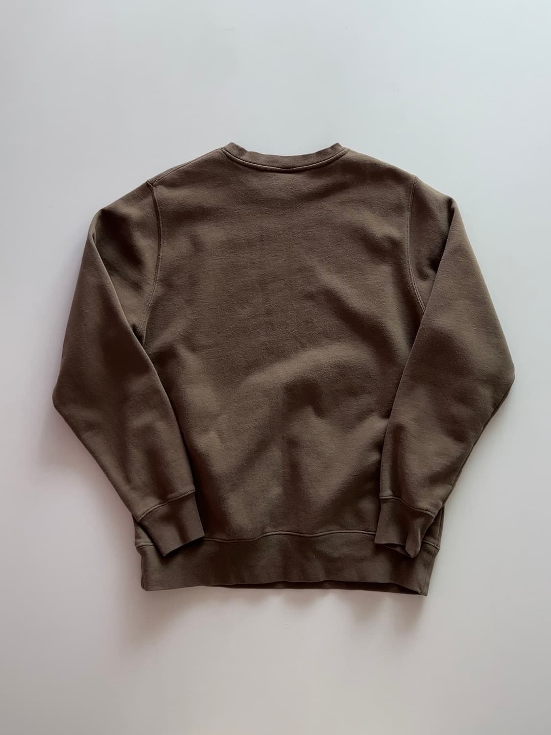 스투시 00s 카키 맨투맨 M 상품이미지6