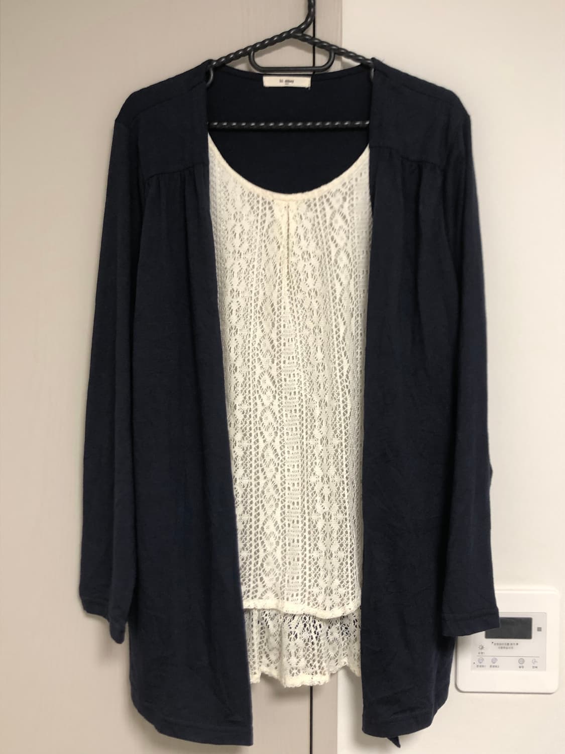 빈티지 레이어드 롱슬리브티셔츠 코코모리카모메산장와이즈걸크루빈티지 상품이미지1