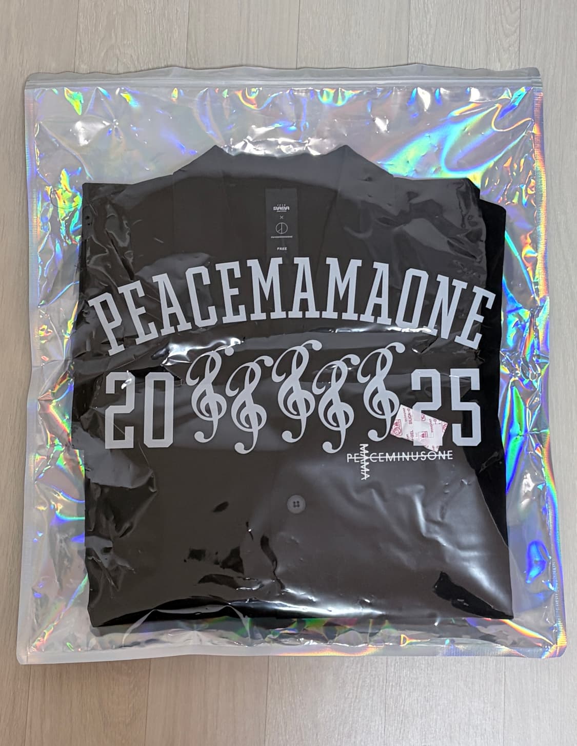 피스마이너스원 x 2025마마어워즈 코트 블랙 상품이미지2