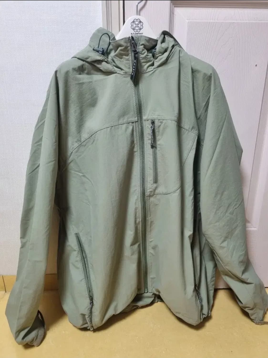 카키스 나일론 밀 자켓 바람막이 모스 L사이즈 상품이미지1