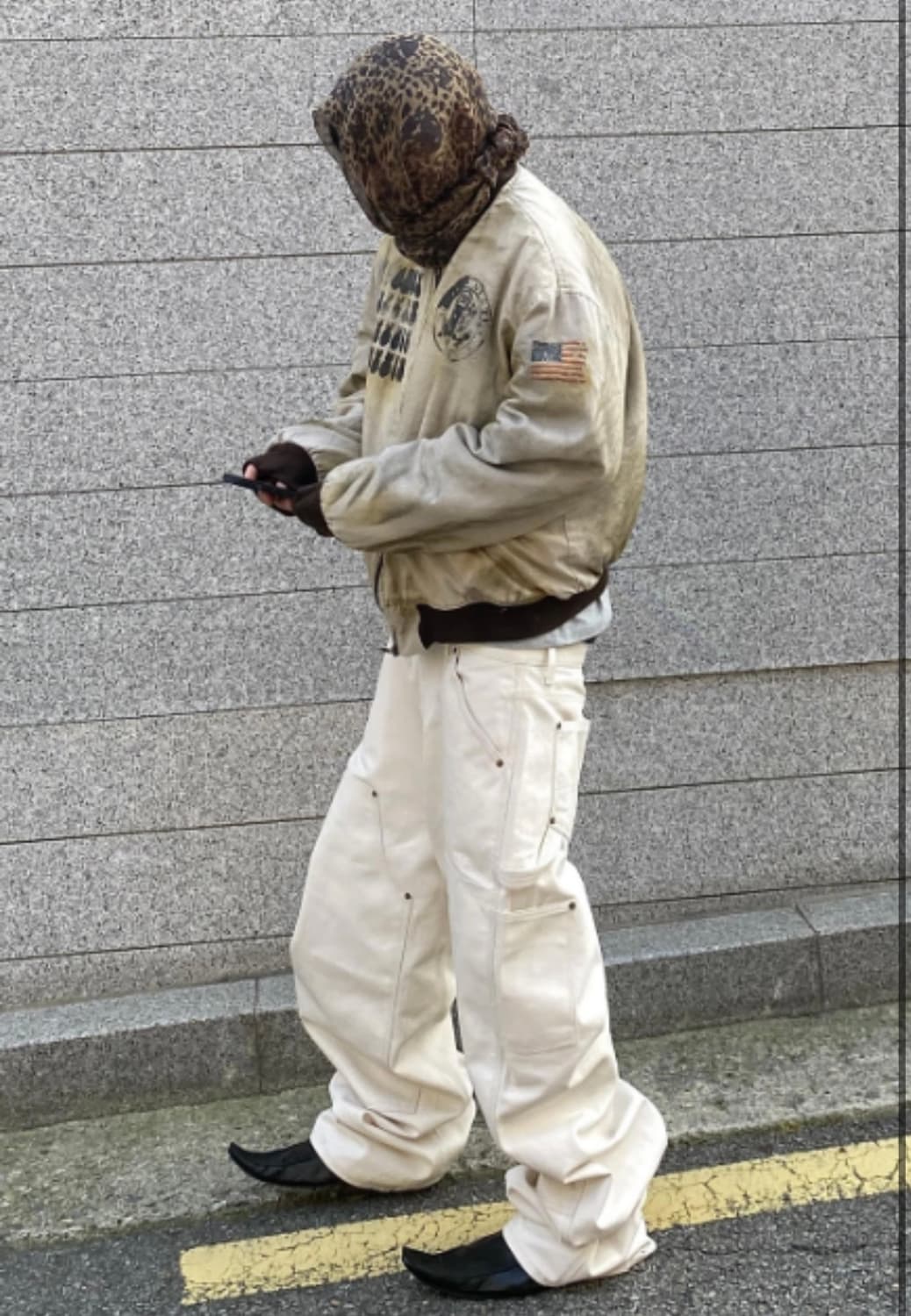 24FW Undermycar Carpenter Pants Ivory 상품이미지2