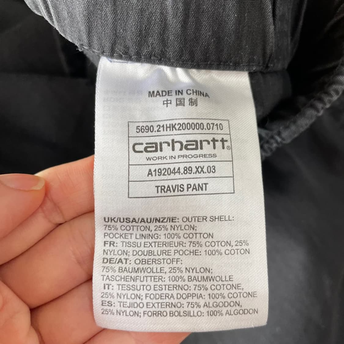 L 칼하트 트래비스 팬츠 바지  상품이미지5