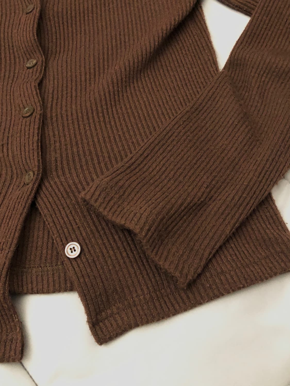 u넥/오프숄더 니트 가디건 상품이미지6