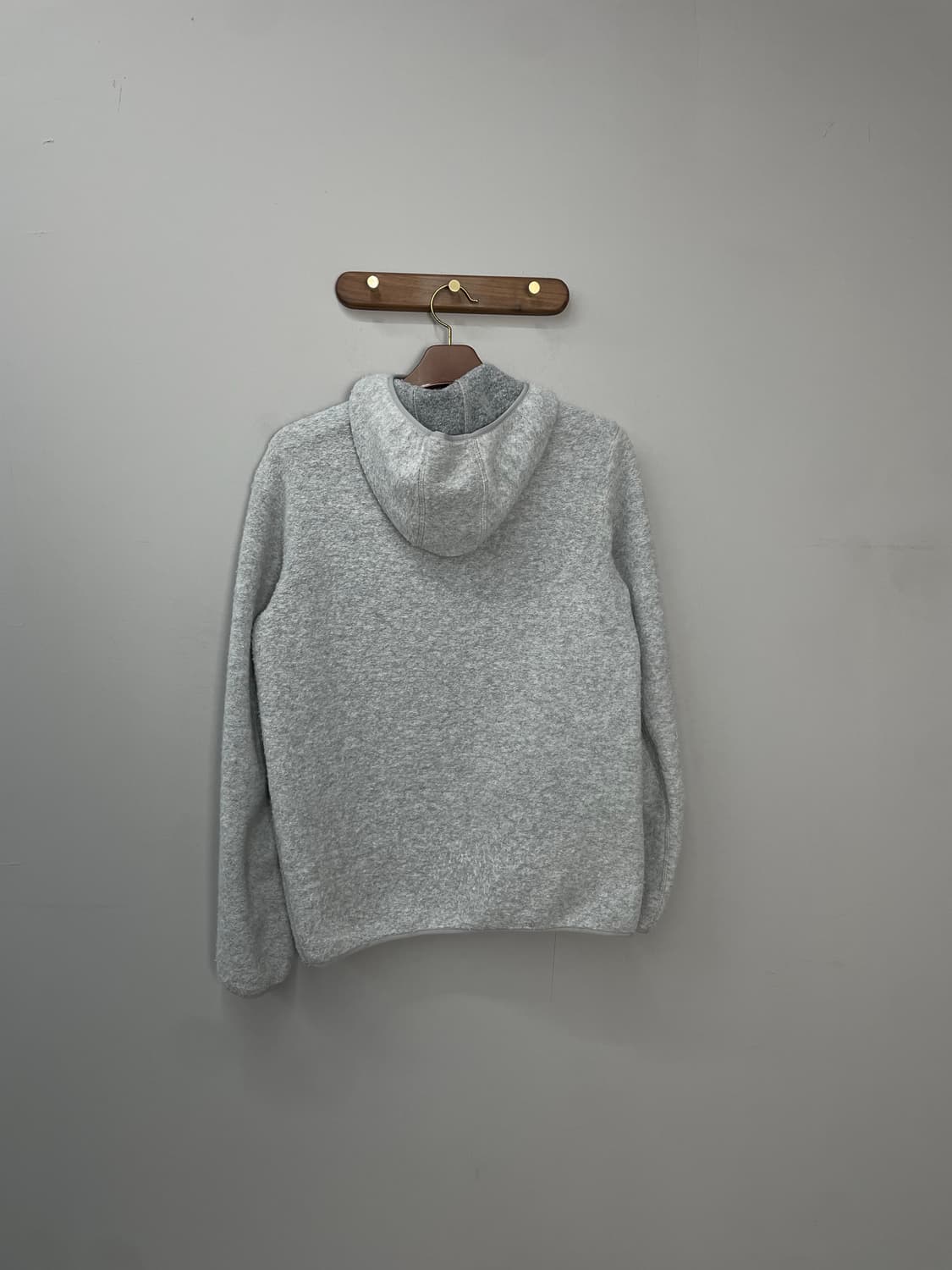빈티지 그레이 니트 후드집업 H1340 상품이미지5