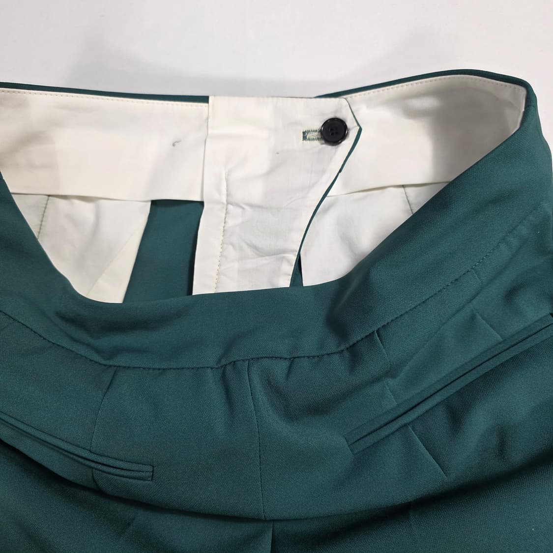 1159 한섬 시스템 SYSTEM 그린 슬랙스 팬츠 55(S) 상품이미지8