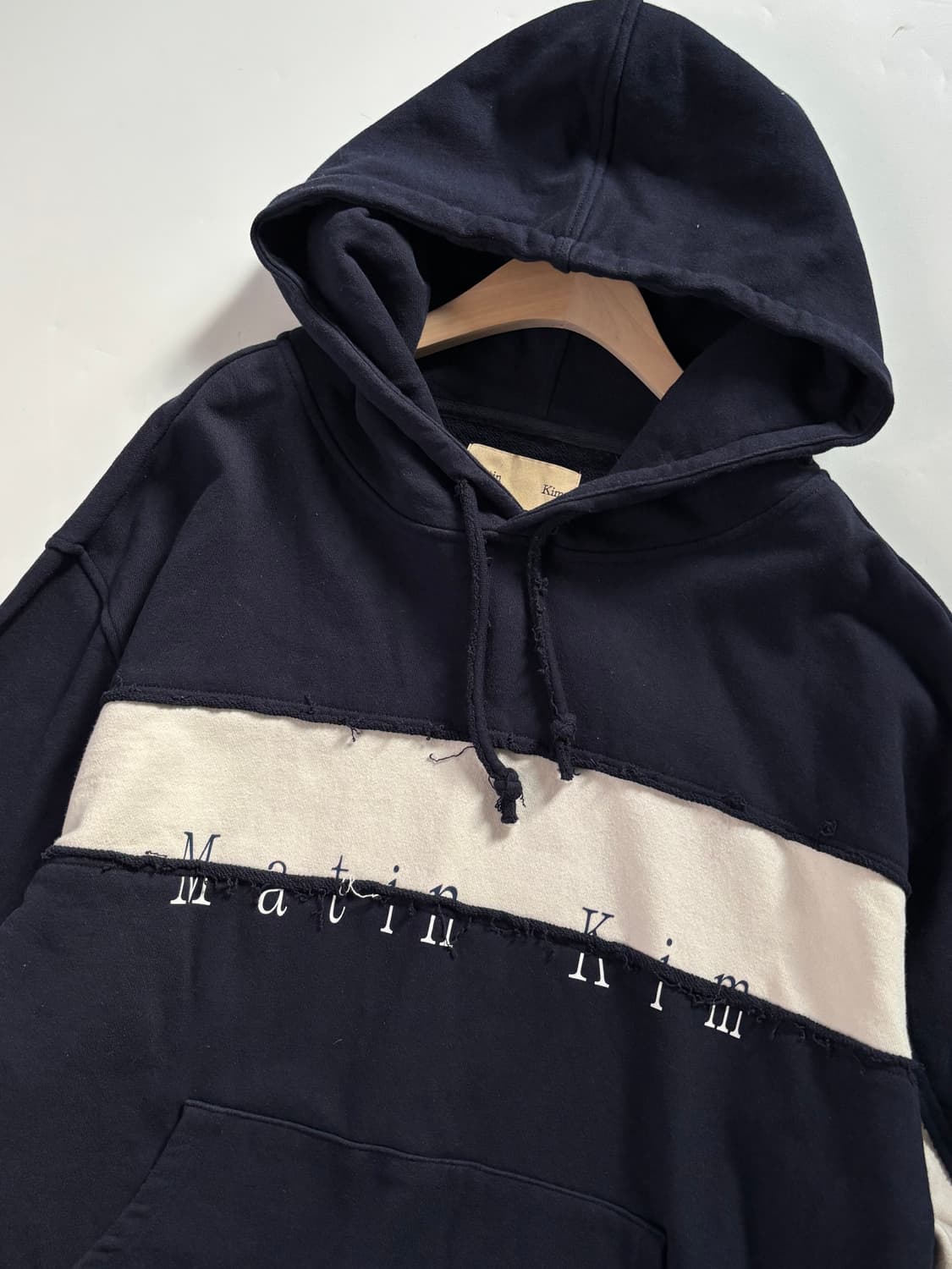 Matin Kim 마뗑킴 배색 후드티 상품이미지2