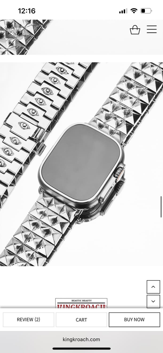 애플워치 stud band 킹크로치 상품이미지5