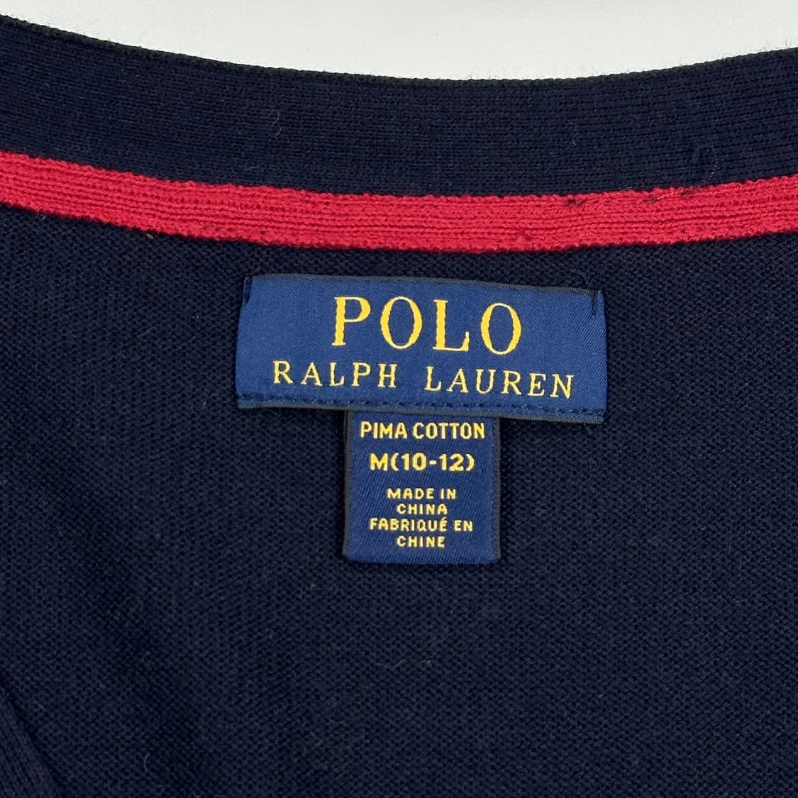 폴로 랄프로렌 포니 키즈 네이비 가디건 (실측 XS 여성추천) 상품이미지5