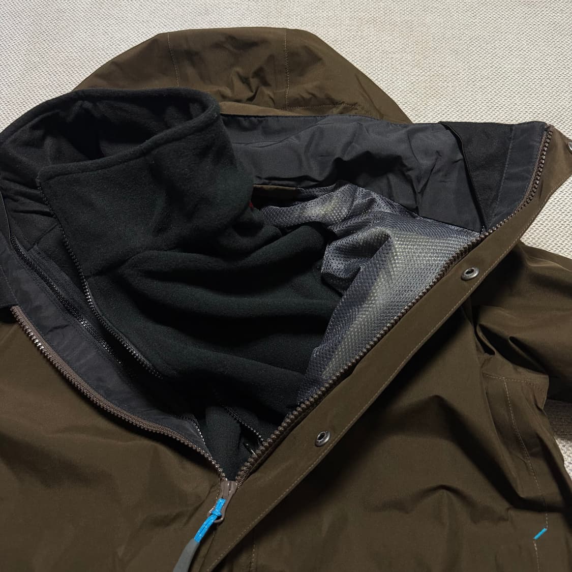 라푸마 고어텍스 바람막이 자켓 (후리스 내피) 상품이미지4